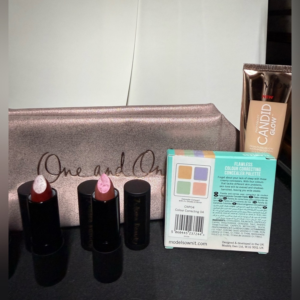 Revlon Candid Glow, Models Own Pallete, Zuliani Lipstick Collection and FREE Bag - Picture 3 of 4